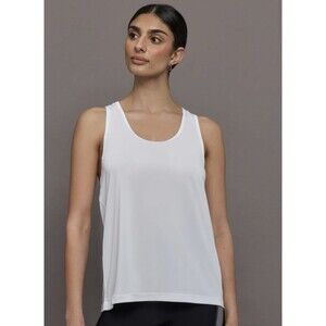 Bandier Performance Racerback Tank - Size XS X-Small White $70 NWT Nordstrom